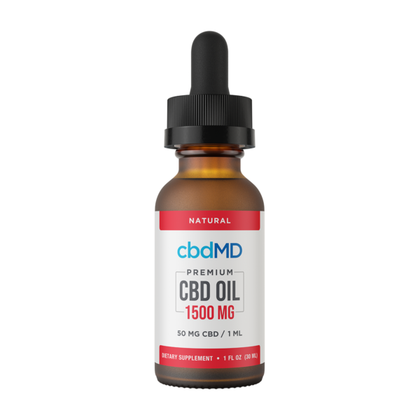 Premium CBD 1500 mg (natural) 30 mL Bottles