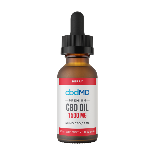 Premium CBD 1500 mg (Berry)  30 mL Bottles